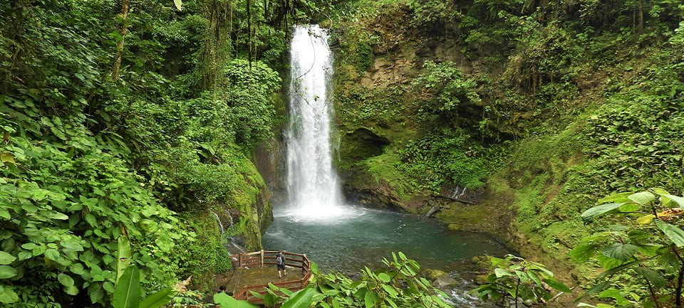 La paz waterfall