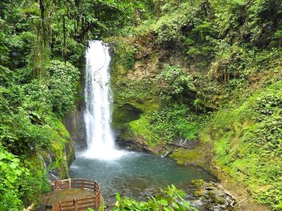 tour la paz waterfall