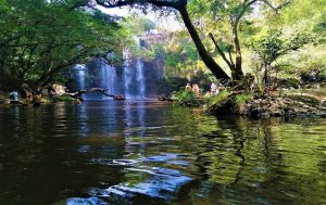 LLanos de Cortez Waterfall.