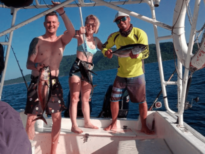 sport fishing from Montezuma