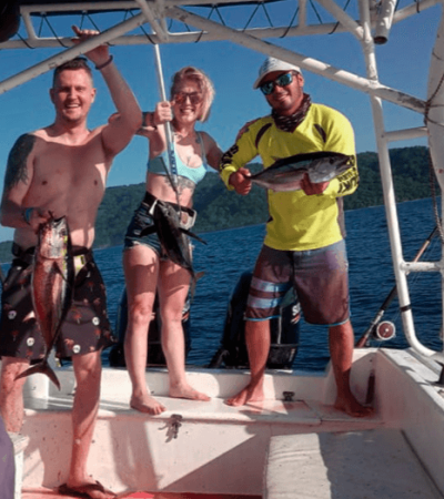 sport fishing from Montezuma