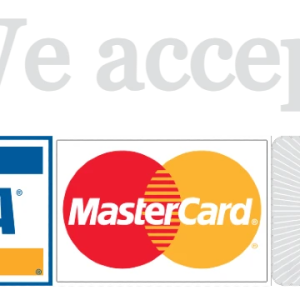 we accept card