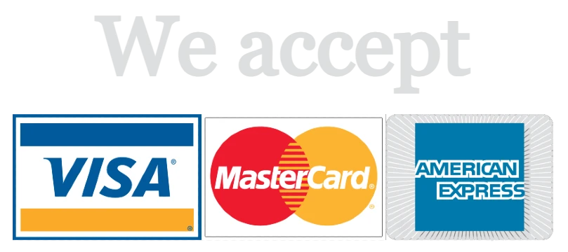 we accept card