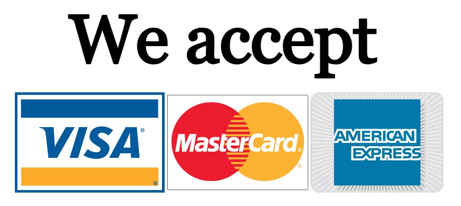 we accept card